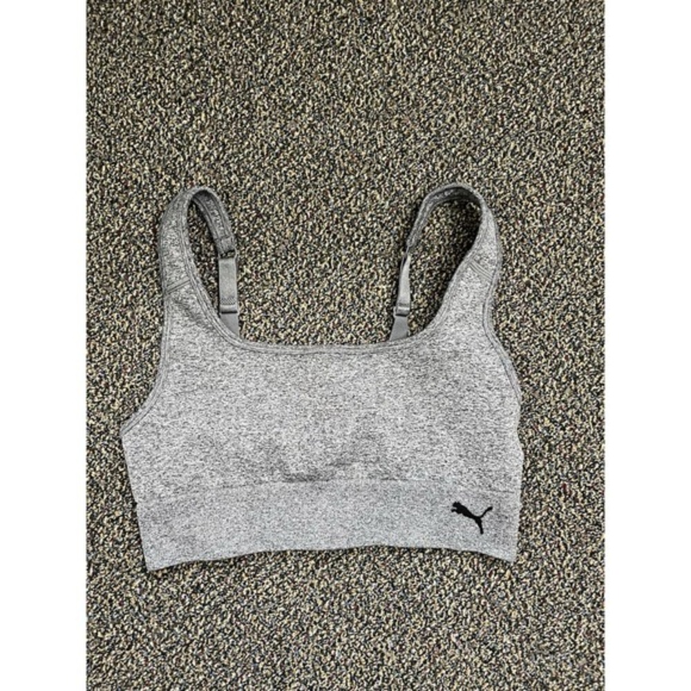 Puma DryCell‎ seamless sports bra gray women's size M